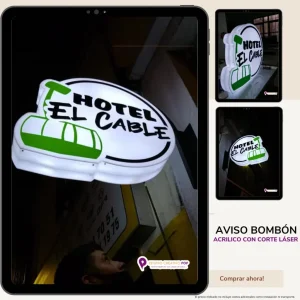 Aviso bombón