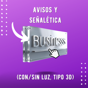 Avisos y Señalética
