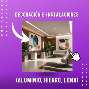 Decoración de oficina o Instalaciones